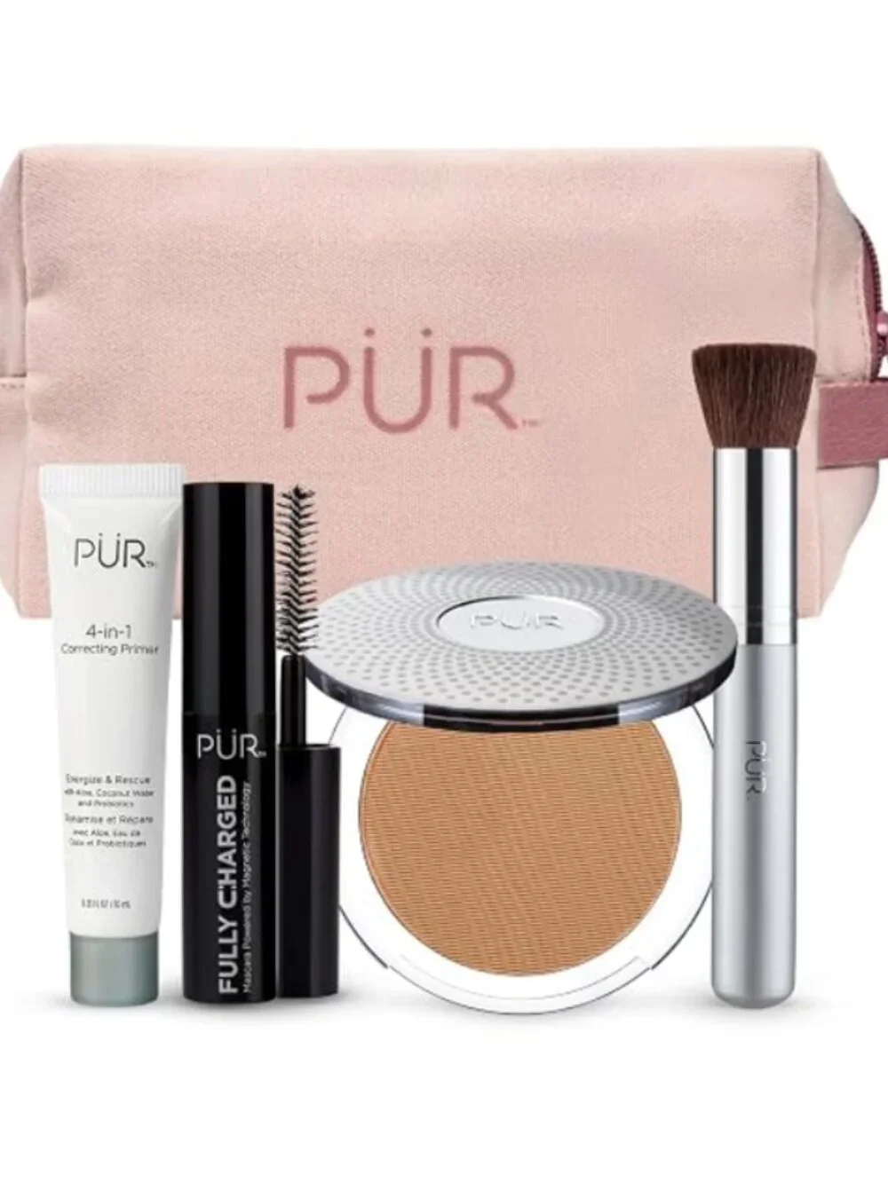 MSRP $55 | PÜR Multitasking Essentials 4-Piece Makeup Kit – TAN / TN6 – NIB